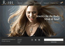 Tablet Screenshot of jewelrybyruhh.com